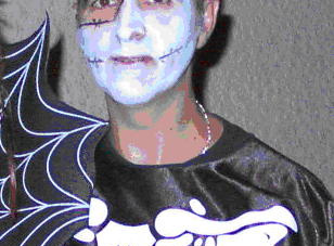 Pascal squelette Halloween